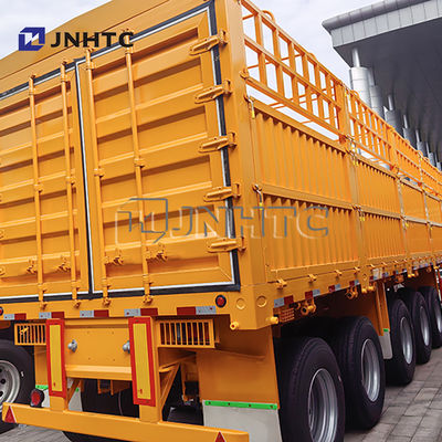 5 Axle Fence Semi Trailer Bulk Cargo Transport Semi Trailer Truck for Sale