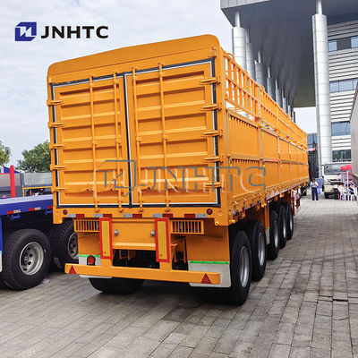 5 Axle Fence Semi Trailer Bulk Cargo Transport Semi Trailer Truck for Sale