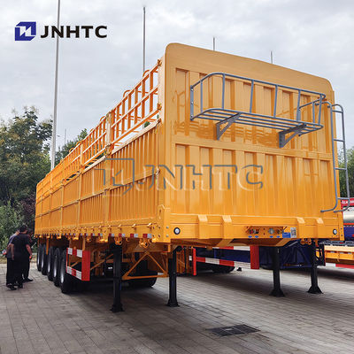 5 Axle Fence Semi Trailer Bulk Cargo Transport Semi Trailer Truck for Sale