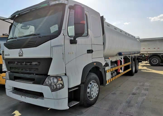 371hp 6x4 Fuel Tank Truck SINOTRUK HOWO A7 10 Wheels 21cbm Capacity