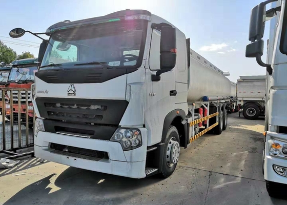371hp 6x4 Fuel Tank Truck SINOTRUK HOWO A7 10 Wheels 21cbm Capacity