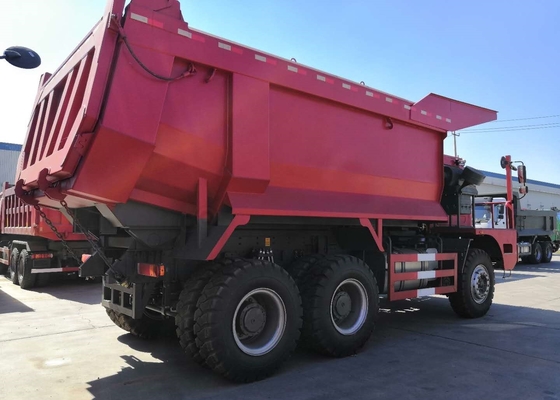 ZZ5707S3840AJ Sinotruk Mining Tipper Trucks Heavy Duty 75km / H Max Speed