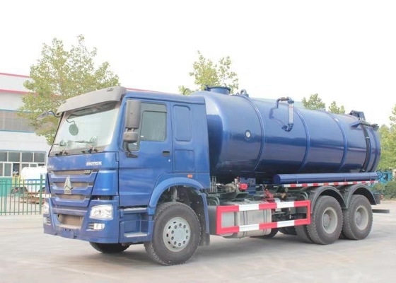 20CBM LHD 336HP Sewage Cleaning Truck With Time Saving Vacuum Pump