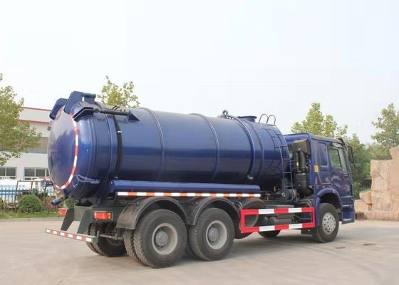 20CBM LHD 336HP Sewage Cleaning Truck With Time Saving Vacuum Pump