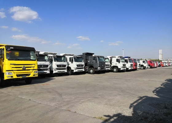336HP Blue Color Sewage Waste Truck  6x4 Waste Water Vacuum Suction Truck
