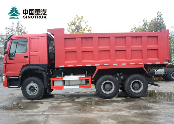 6x4 Tipper Truck / Howo 6x4 Dump Truck ABS Service Brake 336hp Power