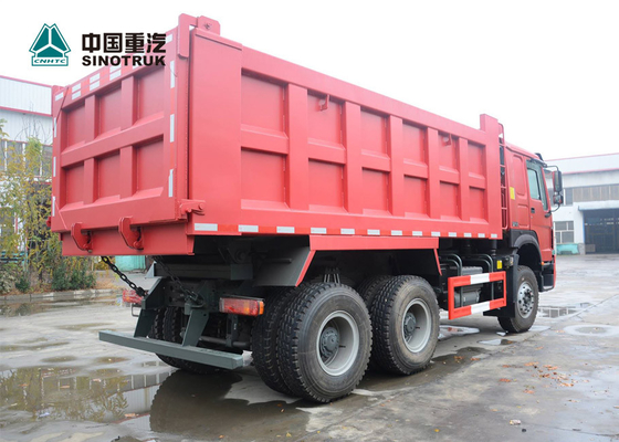 6x4 Tipper Truck / Howo 6x4 Dump Truck ABS Service Brake 336hp Power