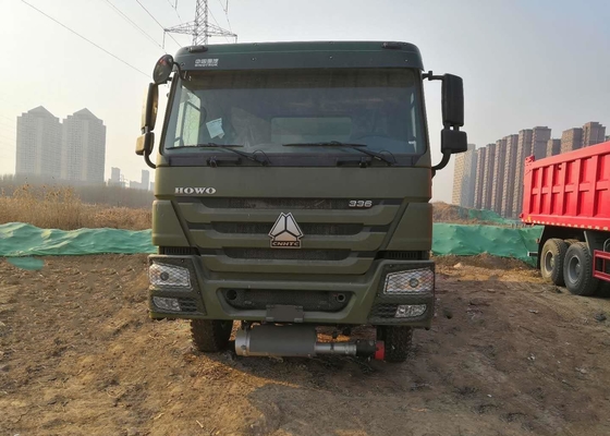 15CBM Fuel Oil Tanker Truck 336HP For Army Use , Fuel Oil Delivery Trucks