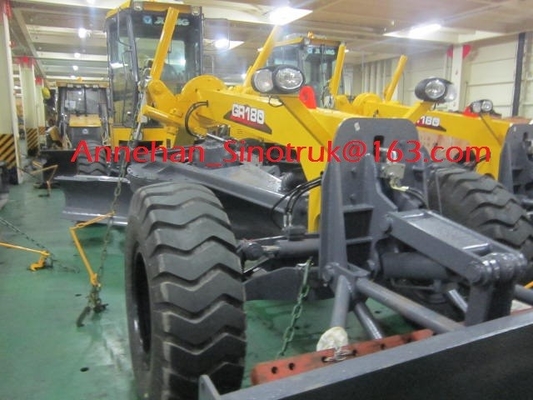 High Performance GR180 Motor Grader Road Maintenance Equipment With Cummins Engine
