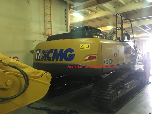 Construction Road Maintenance Machinery 20 Ton Crawler Excavator Long Life
