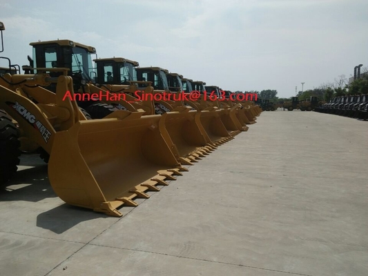 Weichai Engine XCMG Compact Wheel Loader Construction Machinery In Yellow