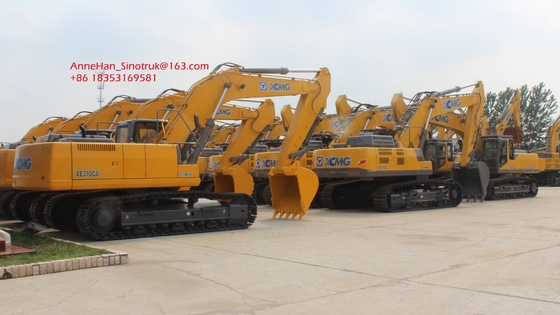 XE370 Chain Hydraulic Crawler Excavator Xcmg With Weichai Engine , Performance Excellence