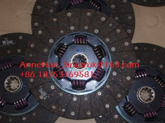 Durable Iso Ccc Sinotruk Spare Parts Howo Dump Truck Cluch Plate AZ9114160010