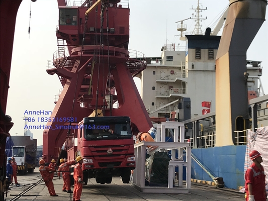 HOWO 6x4 10 Ton Folding Boom Truck Mounted Crane