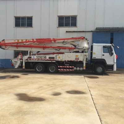 Iso Ccc 37m Concrete Pump Trailer HOWO Concrete Mixer Truck Energy Saving