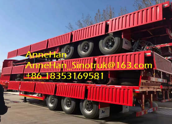 40 Feet Light Self Weight Cargo Heavy Duty Semi Trailers Use In Logistic Industry