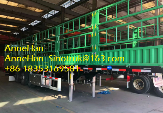 40 Feet Light Self Weight Cargo Heavy Duty Semi Trailers Use In Logistic Industry