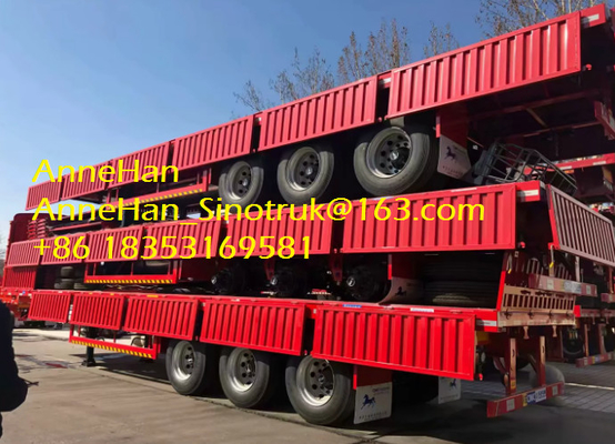 40 Feet Light Self Weight Cargo Heavy Duty Semi Trailers Use In Logistic Industry