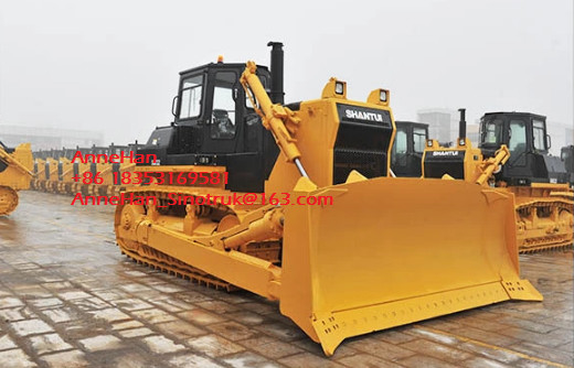 Yellow Color Shantui SD32 Small Bulldozer Equipment With Cummins Engine