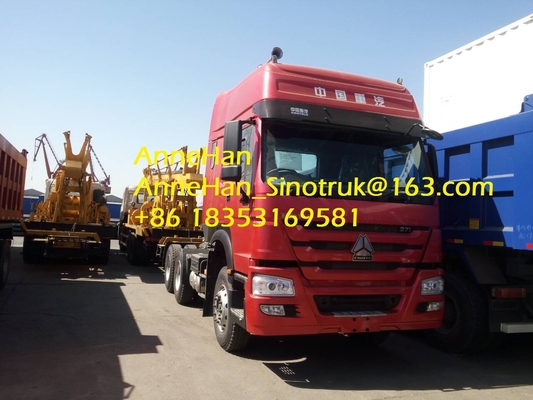Sinotruk Howo7 10 Tires 6*4 Prime Mover Trailer With HW79 Cabin Low Fuel Consumption