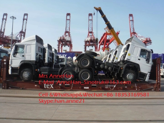 420hp Sinotruk Howo7 Tractor Truck 6x4 10 Wheels HW76 Cabin For Tow 50T