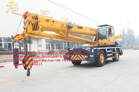 All Terrain QY35K5 Truck Mounted Crane Fuel Type 14.3m Lifting Height