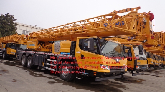 All Terrain QY35K5 Truck Mounted Crane Fuel Type 14.3m Lifting Height