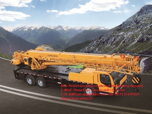 All Terrain QY35K5 Truck Mounted Crane Fuel Type 14.3m Lifting Height