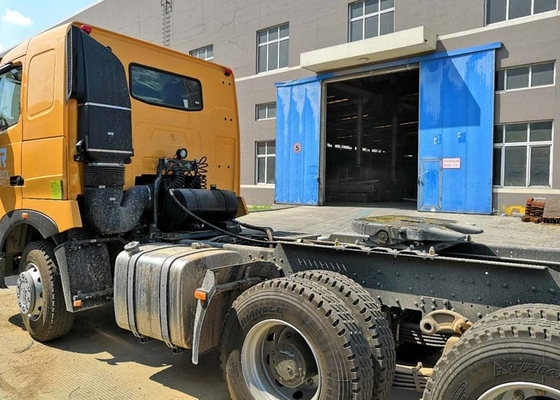 HOWO A7 420 HP 6X4 Prime Mover Truck / Diesel Tractor Truck HF7 Front Axle