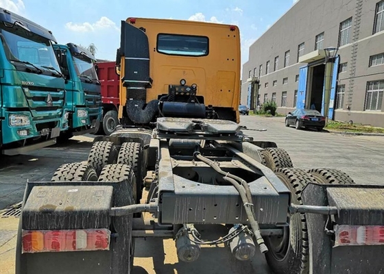 HOWO A7 420 HP 6X4 Prime Mover Truck / Diesel Tractor Truck HF7 Front Axle