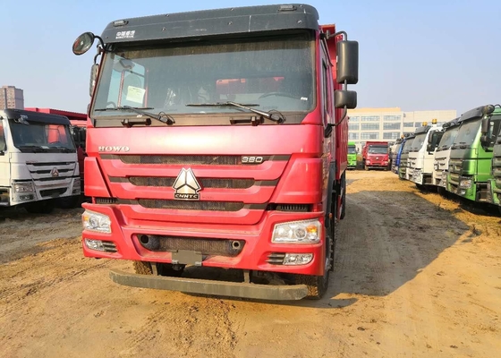 HOWO Heavy Duty 6x4 Dump Truck Equipment with 371hp Red Color International Dump Truck