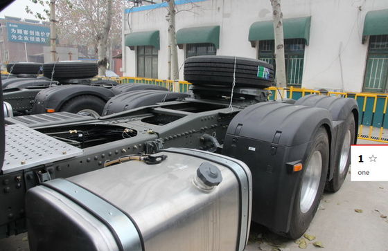 HOWO A7 6x4 International Prime Mover And Trailer Euro 2 Emission Standard