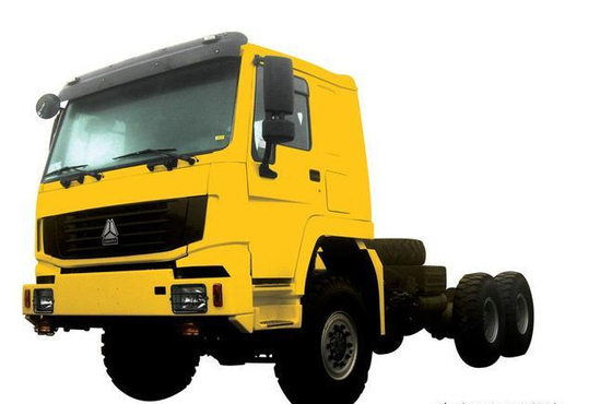 Diesel SINOTRUK 6X6 Prime Mover Trailer Howo 371 Truck Large Loading Capacity