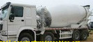 16cbm 8x4 Sinotruk HOWO Concrete Mixer Truck Red White Color 20-60 Ton CCC Passed