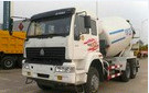 Sinotruk SWZ Concrete Pumper 16cbm 6x4 16m3 Capacity And 10 Speed Gear - Box