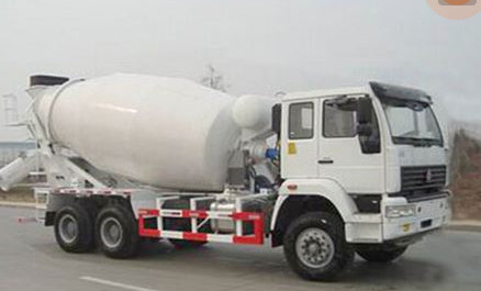 ZZ1251N3841C Concrete Mixer Truck , Trailer Cement Mixer 6x4 Sinotruk STEYR
