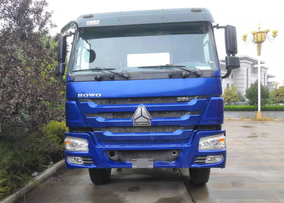 Blue Color 371 HP HOWO Tractor Head Truck Semi Truck Mover For Tansport