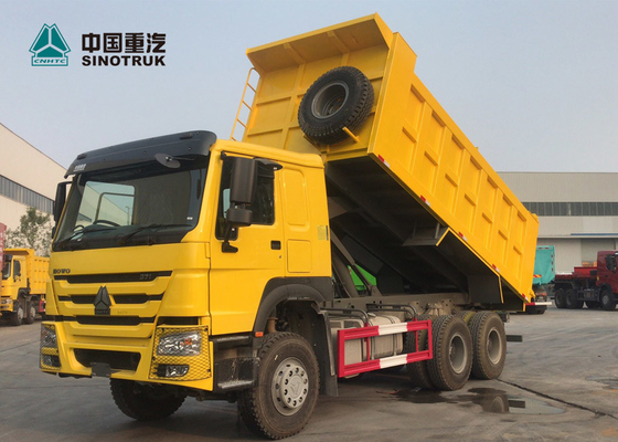 SINOTRUK HOWO 371 20CBM Heavy Duty Dump Truck High Strength Sheet 6 X 4