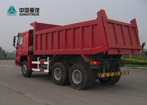 10 Wheels 6x6 Full Wheels Drive Heavy Duty Dump Truck With 300 L Fuel Tank