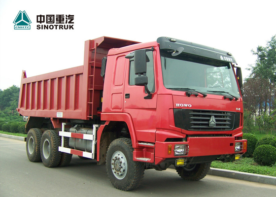 10 Wheels 6x6 Full Wheels Drive Heavy Duty Dump Truck With 300 L Fuel Tank