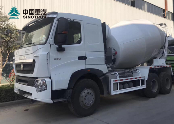 Heavy Duty Euro 2 371HP Mini Concrete Truck 6x4 10 Wheels 8CBM HOWO A7