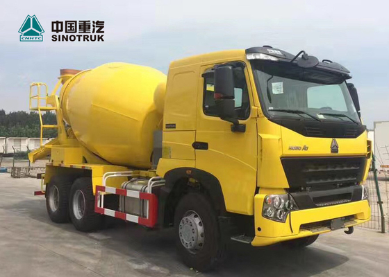 Heavy Duty Euro 2 371HP Mini Concrete Truck 6x4 10 Wheels 8CBM HOWO A7