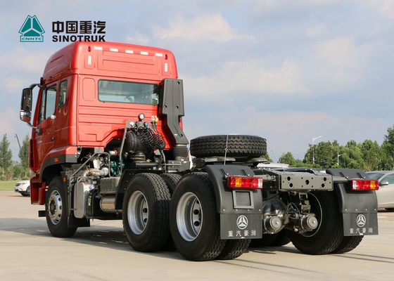 6X4 10 Wheels Prime Mover Truck SINOTRUK HOHAN 371HP With Double Sleepers