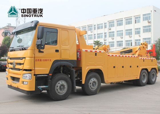 8X4 SINOTRUK HOWO 30T 40T Heavy Duty Rotary Wrecker Tow Truck 12 Wheels