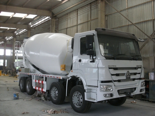 10cbm 6x4/8x4 Sinotruk HOWO Concrete Mixer Truck , Concrete Batch Truck