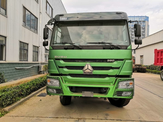 Yellow Color 10 Tires Big Dump Trucks SINOTRUK HOWO 371HP 6X4 Tipper Truck