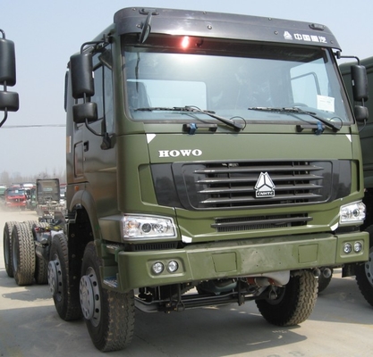 Howo 8x8 All Wheel Drive Vehicle Heavy Cargo Truck Euro III Engine Energy Saving