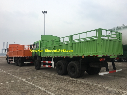 2638 380hp Power Beiben Cargo Transport Truck 6x4 Ten Wheeler Heavy Duty