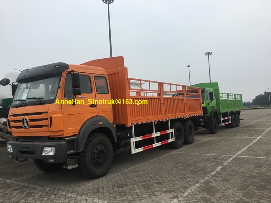 2638 380hp Power Beiben Cargo Transport Truck 6x4 Ten Wheeler Heavy Duty