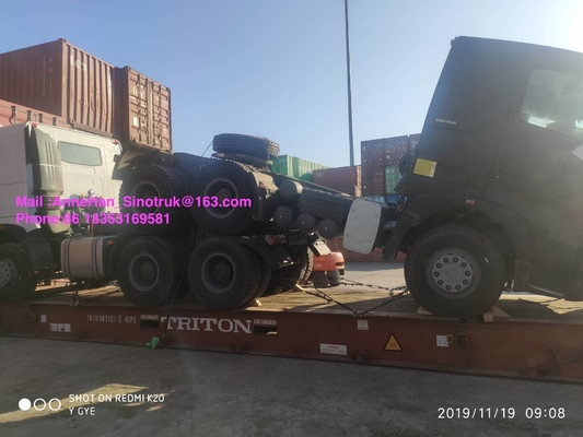420hp Prime Mover Truck Left Hand Drive Tractor Truck Sinotruk HowoA7 10 Wheels
